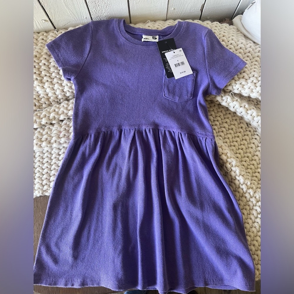 Cotton on Girls Purple Dress size 5